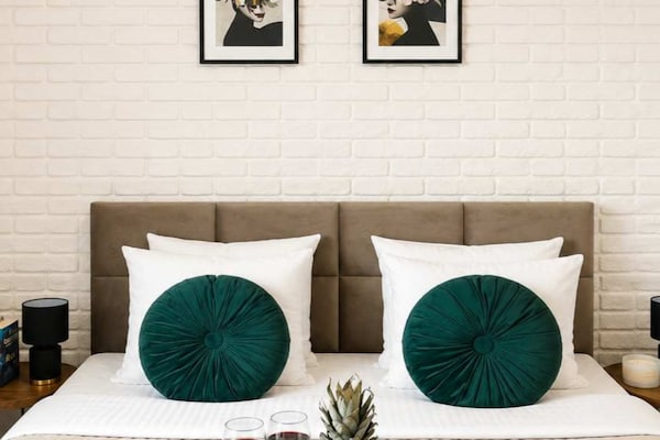 Foto van Moderne romantische burgervakantie - Vakantiehuis in Łódź - BedRoom