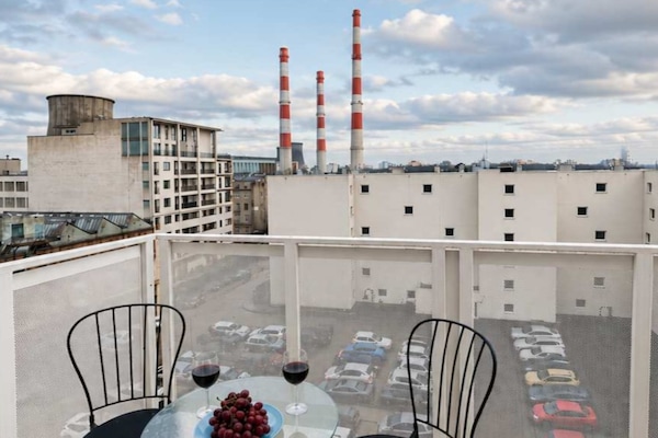 Foto van Moderne romantische burgervakantie - Vakantiehuis in Łódź - TerraceBalcony