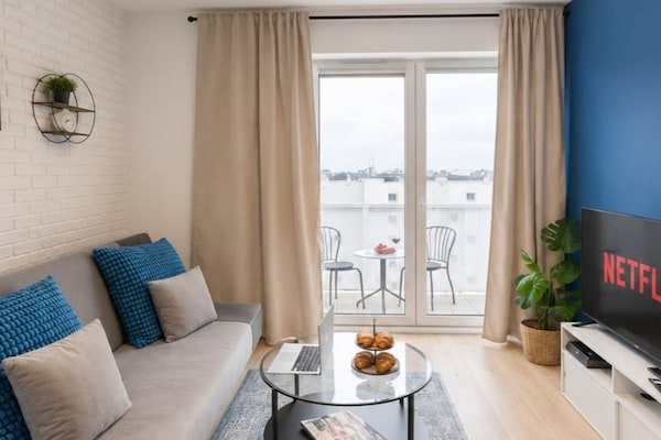 Foto van Moderne romantische burgervakantie - Vakantiehuis in Łódź - LivingRoom